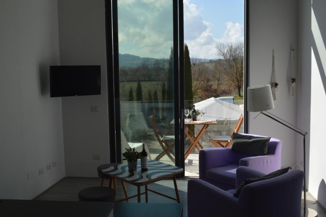 Apartmán Loft A Montepulciano Sopra Birrificio Artigianale Abbadia a Isola Exteriér fotografie